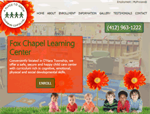 Tablet Screenshot of aplacetogrowlearningcenter.com